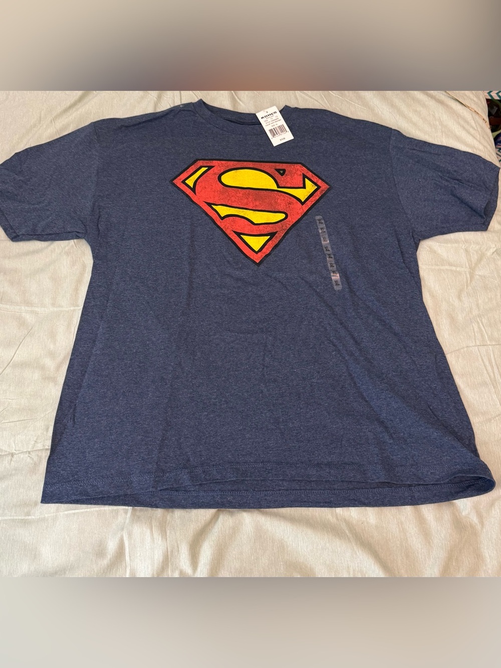 Kohl's Navy Blue Superman Graphic Tee